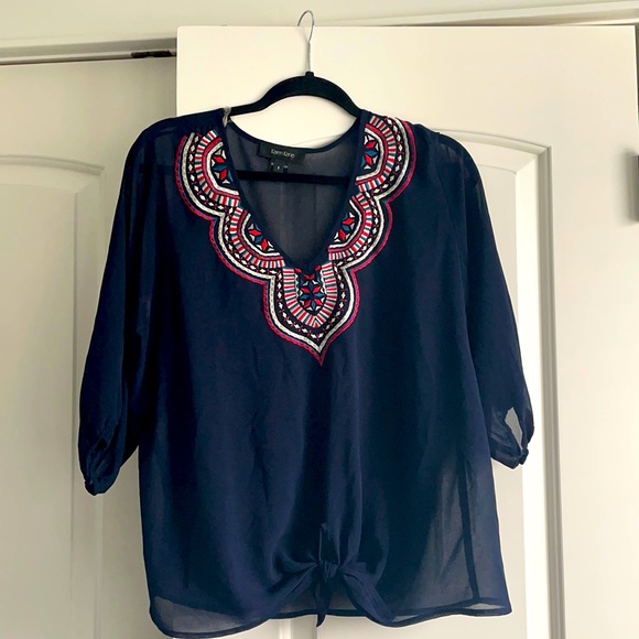 Embroidered Blouse - Picture 1 of 2